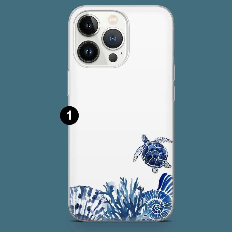 Sea Turtle Phone Case Ocean Life
