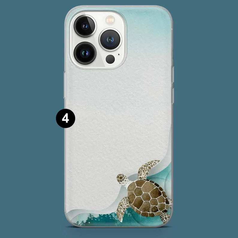 Sea Turtle Phone Case Ocean Life