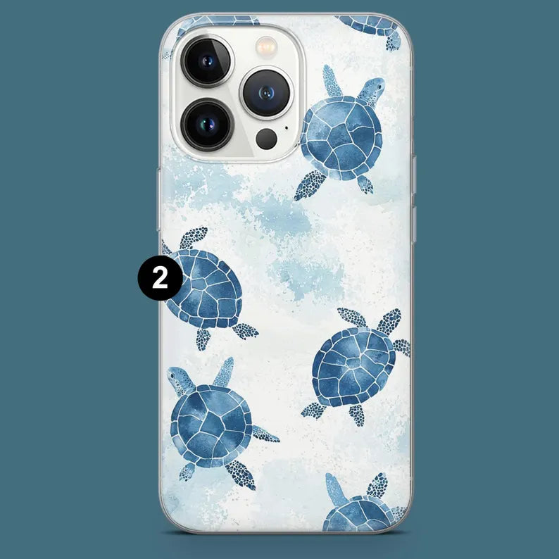 Sea Turtle Phone Case Ocean Life